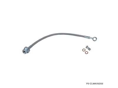 2013-2017 Honda Accord Steel Braided Clutch Line - P2R Power Rev Racing